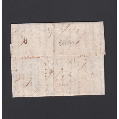 Carta Pré-Filatélica circulada de Coimbra para Lisboa datada de 22-08-1832