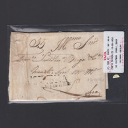 Carta Pré-Filatélica circulada de Coimbra para Lisboa datada de 15-09-1832
