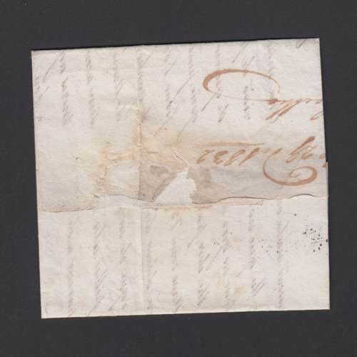 Carta Pré-Filatélica circulada de Coimbra para Lisboa datada de 29-12-1832