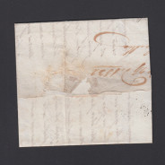 Carta Pré-Filatélica circulada de Coimbra para Lisboa datada de 29-12-1832