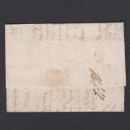 Carta Pré-Filatélica circulada de Coimbra para Lisboa datada de 27-03-1833