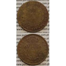 MOEDA X REIS COBRE 1851 (BC) - D.MARIA II