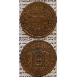 MOEDA XX REIS COBRE 1848 (MBC-) - D.MARIA II