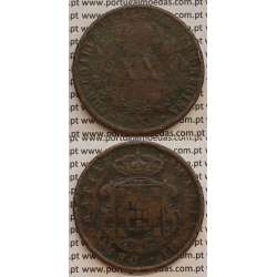 MOEDA XX REIS COBRE 1851 (BC-) - D.MARIA II