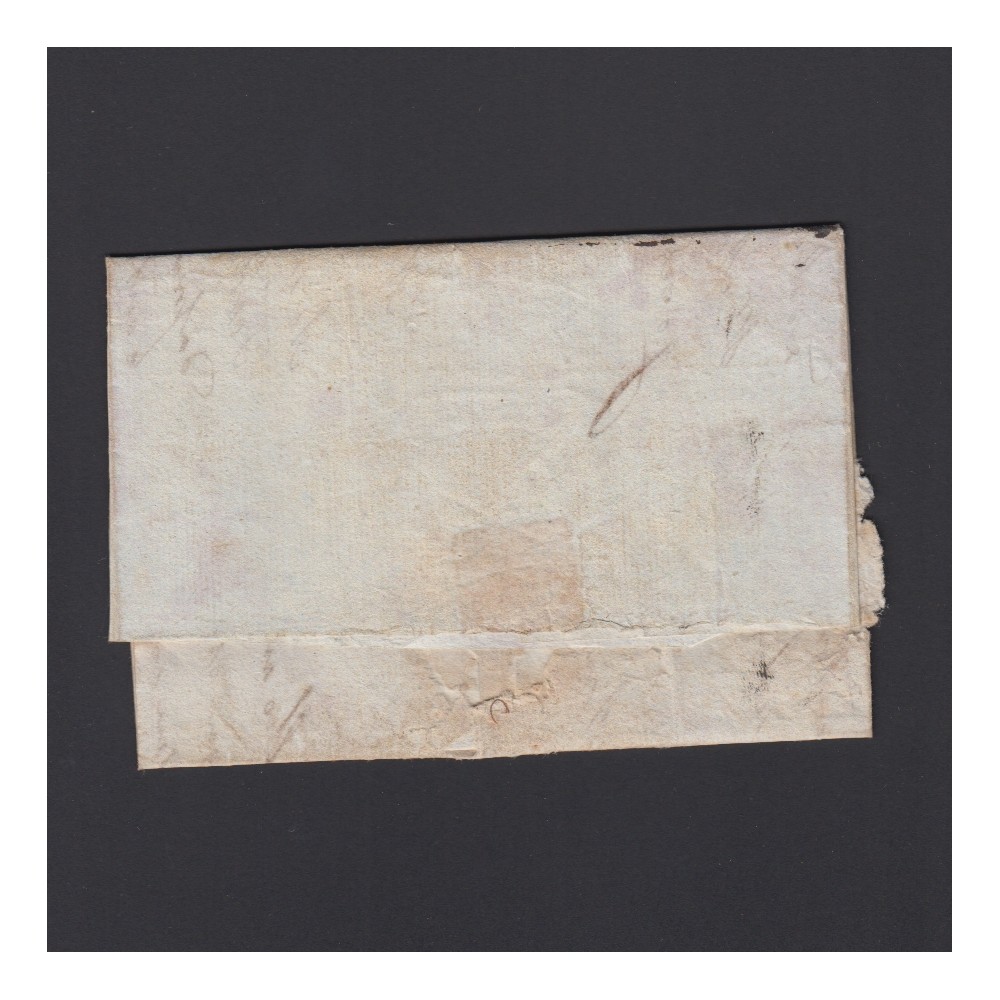 Pré-Filatélica circulada de Coimbra para Vale Remígio datada de 19-04-1834