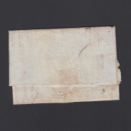 Pré-Filatélica circulada de Coimbra para Vale Remígio datada de 19-04-1834
