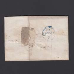 Pré-Filatélica circulada de Coimbra para Lisboa datada de 22-08-1835