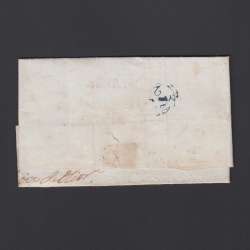 Pré-Filatélica circulada de Coimbra para Lisboa datada de 24-02-1836