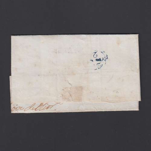 Pré-Filatélica circulada de Coimbra para Lisboa datada de 24-02-1836