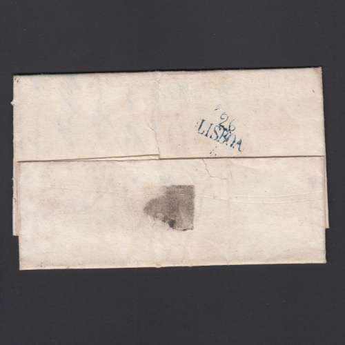 Pré-Filatélica circulada de Coimbra para Lisboa datada de 24-04-1836