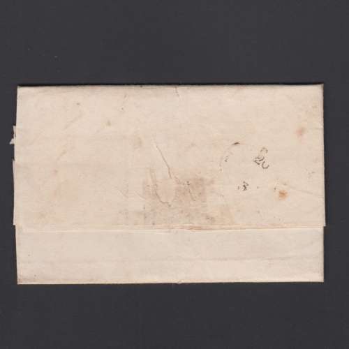 Pré-Filatélica circulada de Coimbra para Lisboa datada de 12-03-1837