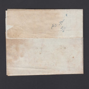 Pré-Filatélica circulada de Coimbra para Lisboa datada de 11-06-1837
