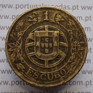1 Escudo 1926 Bronze-Alumínio, 1$00 1926 Alumínio-Bronze Republica Portuguesa, World Coins Portugal  KM 576