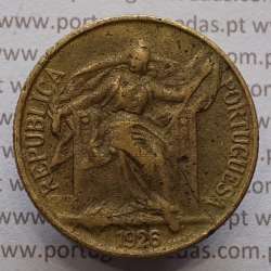 1 Escudo 1926 Bronze-Alumínio, 1$00 1926 Alumínio-Bronze Republica Portuguesa, World Coins Portugal  KM#576 1 Escudo 1926 Bronze-Alumínio, 1$00 1926 Alumínio-Bronze Republica Portuguesa, World Coins Portugal  KM#576