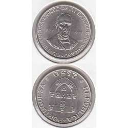 2$50 1977 Alexandre Herculano cupro-níquel  (moeda 2$50 Alexandre Herculano)