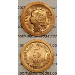 5 CENTAVOS BRONZE 1930 (SOB) - CABO VERDE