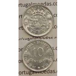 GUINÉ - 10 CENTAVOS ALUMÍNIO 1973 (SOB)