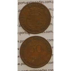 GUINÉ - 50 CENTAVOS BRONZE 1946 (BC)
