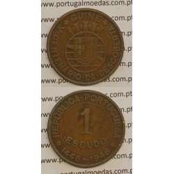 GUINÉ - 1$00 BRONZE 1946 (MBC)