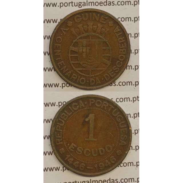 GUINÉ - 1$00 BRONZE 1946 (MBC)