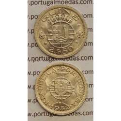 GUINÉ - 2$50 CUPRO-NÍQUEL 1952 (SOB)