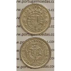 GUINÉ - 2$50 CUPRO-NÍQUEL 1952 (MBC+)