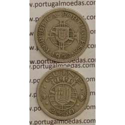 GUINÉ - 2$50 CUPRO-NÍQUEL 1952 (MBC)