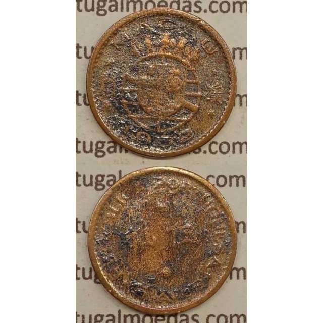 Macau 5 Avos 1952 Bronze, Macao Portuguese Colony 5 avos 1952, (REG), Ex-Colónia Macau, World Coins Macao KM 1