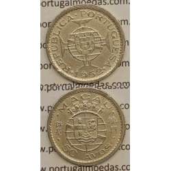 MACAU - 50 AVOS CUPRO-NÍQUEL 1952 (MBC+)