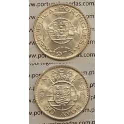 Macau 50 Avos 1973 Cuproníquel , (Soberba), Macao Portuguese Colony 50 avos 1973, Ex-Colónia Macau, World Coins Macao KM 7 Macau 50 Avos 1973 Cuproníquel , (Soberba), Macao Portuguese Colony 50 avos 1973, Ex-Colónia Macau, World Coins Macao KM 7