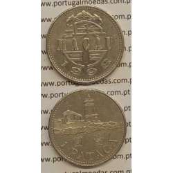 Macau 1 Pataca 1998 Cuproníquel, Macao Portuguese Colony 1 Pataca 1998, (MBC+), Ex-Colónia Macau, World Coins Macao KM 57 Macau 1 Pataca 1998 Cuproníquel, Macao Portuguese Colony 1 Pataca 1998, (MBC+), Ex-Colónia Macau, World Coins Macao KM 57