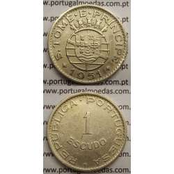 1$00 ALPACA 1951 (MBC) S. TOMÉ E PRINCÍPE 1$00 ALPACA 1951 (MBC) S. TOMÉ E PRINCÍPE