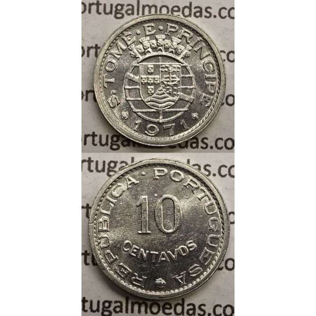10 CENTAVOS ALUMÍNIO 1971 (SOB)