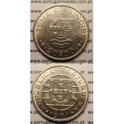 20$00 CUP. NIQUEL 1971 (BELA/SOB)