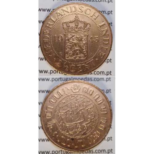 2 1/2 CENT. -INDIAS HOLANDESAS- (1945)