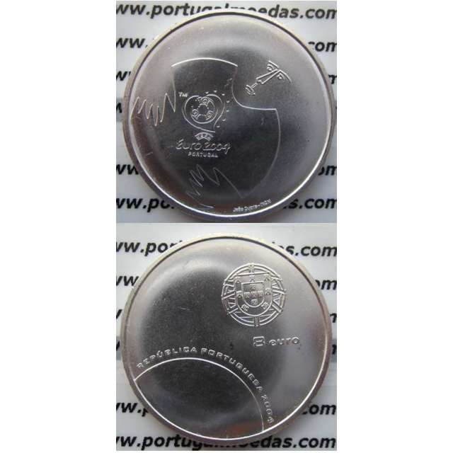 8 EUROS PRATA 2004 "A DEFESA" (BELA/SOB)