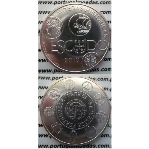 10 EUROS PRATA 2010 "O ESCUDO" (BELA/SOB)