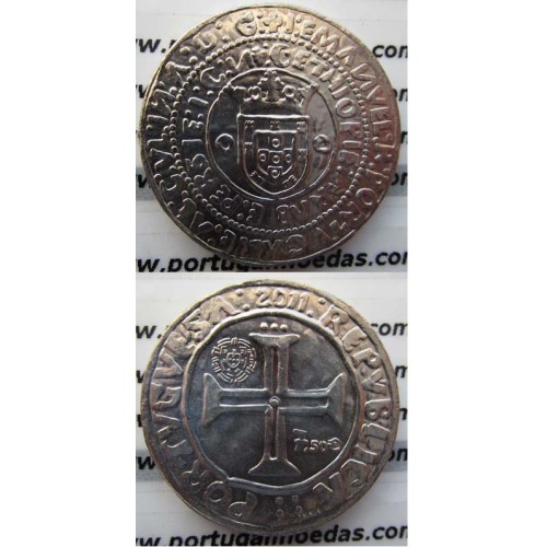 7,50 EUROS CUPRO-NÍQUEL 2011 "D.MANUEL I " (BELA/SOB)