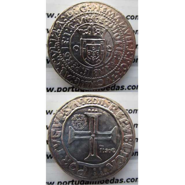 7,50 EUROS CUPRO-NÍQUEL 2011 "D.MANUEL I " (BELA/SOB)