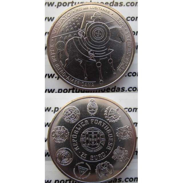 7,50 EUROS CUPRO-NÍQUEL 2015 " VIRIATO-REI DOS LUSITANOS" (BELA/SOB)