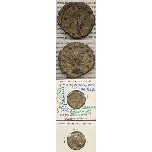 GALLIENUS - ANTONINIANO - GALLIENVS AVG / PROVIDEN AVG (267-268 d.C) (253 d.C A 268 d.C