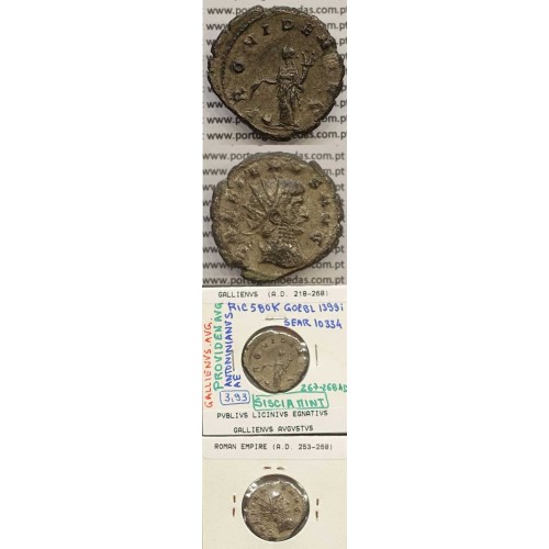 GALLIENUS - ANTONINIANO - GALLIENVS AVG / PROVIDEN AVG (267-268 d.C) (253 d.C A 268 d.C