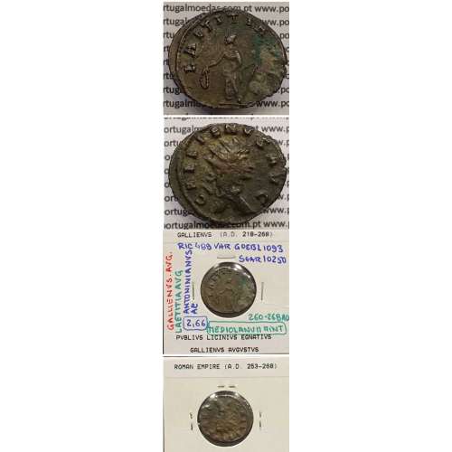 GALLIENUS - ANTONINIANO - GALLIENVS AVG / LAETITIA AVG (260-268 d.C) (253 d.C A 268 d.C