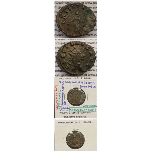 GALLIENUS - ANTONINIANO - GALLIENVS AVG / LAETITIA AVG (260-268 d.C) (253 d.C A 268 d.C