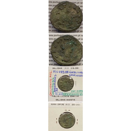 GALLIENUS - ANTONINIANO - GALLIENVS AVG / LAETITIA AVG (260-268 d.C) (253 d.C A 268 d.C )