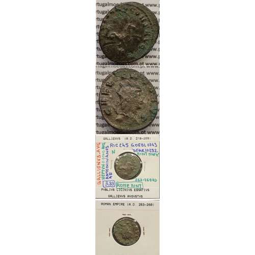 GALLIENUS - ANTONINIANO - GALLIENVS AVG / NEPTVNO CONS AVG (267-268 d.C) (253 d.C A 268 d.C )