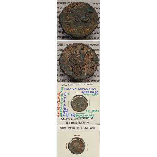 GALLIENUS - ANTONINIANO - GALLIENVS AVG / NEPTVNO CONS AVG (267-268 d.C) (253 d.C A 268 d.C )