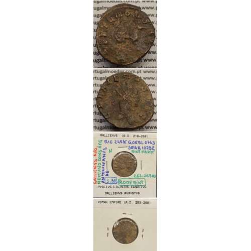 GALLIENUS - ANTONINIANO - GALLIENVS AVG / NEPTVNO CONS AVG (267-268 d.C) (253 d.C A 268 d.C )
