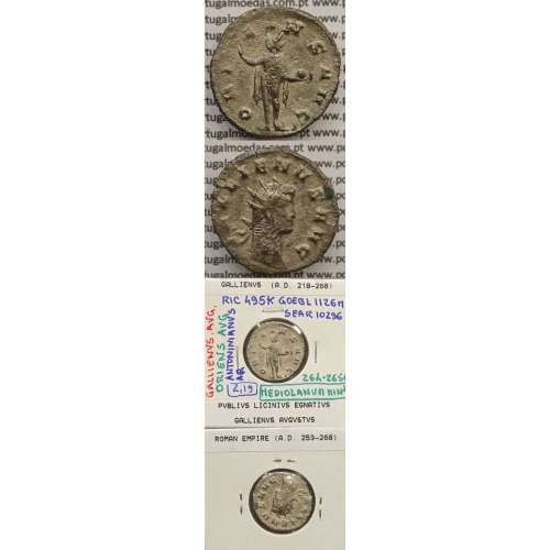 GALLIENUS - ANTONINIANO - GALLIENVS AVG / ORIENS AVG (264-265 d.C) (253 d.C A 268 d.C