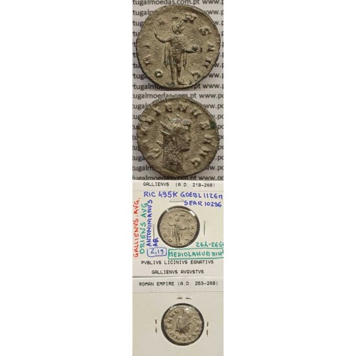 GALLIENUS - ANTONINIANO - GALLIENVS AVG / ORIENS AVG (264-265 d.C) (253 d.C A 268 d.C